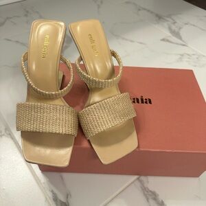 EUC Cult Gaia Heeled Sandals (Worn 3x)